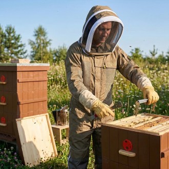 Včelárska kombinéza s čiastočnou ventiláciou Elegant Bee veľ.: S-XXXXL