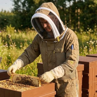 Včelárska kombinéza s čiastočnou ventiláciou Elegant Bee veľ.: S-XXXXL