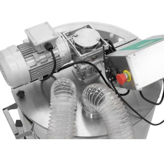 Dvojplášťové miešacie zariadenie ApiCera® s ohrevom a sušičkou - 185 kg