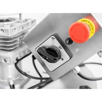 Dvojplášťové miešacie zariadenie ApiCera® s ohrevom a sušičkou - 185 kg