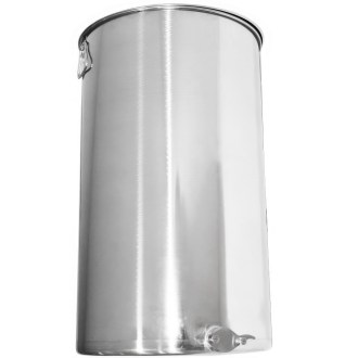 Stáčacia nádoba Mellarius MiniLine 300 kg - nerez kohút