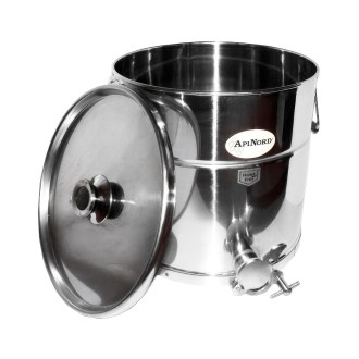 Stáčacia nádoba ApiNord - nerez výpusť 25 kg