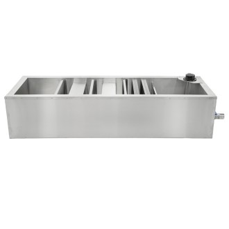 Nádoba na med s kaskádovým sitom, krytom a snímačom hladiny