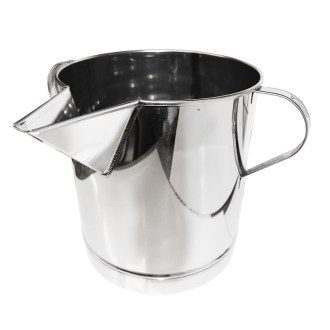 Vedro s výlevkou pod medomet 14 kg - nerez