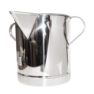 Vedro s výlevkou pod medomet 14 kg - nerez