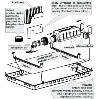 Nassenheider Professional - odparovač kyseliny (dvojbalenie)