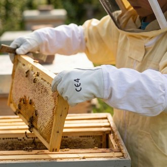 Ochranné včelárske rukavice - detské