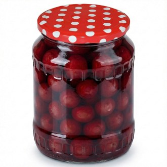 Viečko na pohár TO 82 - Bodky - červené