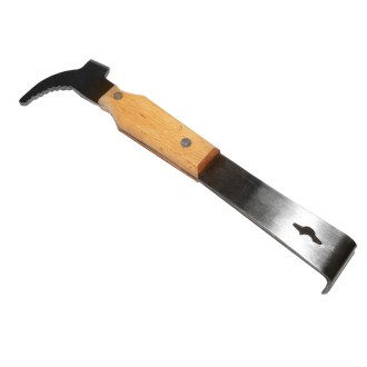 Rozperák včelársky Swiss Biene. veľký nerez s driev. drž. 26 cm