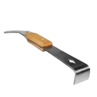 Rozperák včelársky Swiss Biene. veľký nerez s driev. drž. 26 cm