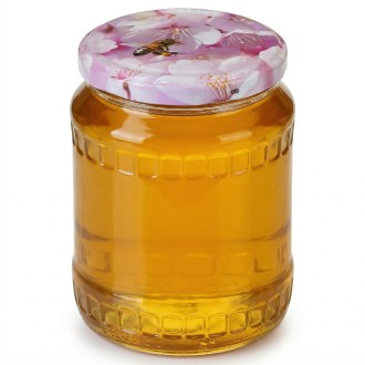 Viečko na pohár TO 82 - ružový kvet - HO11