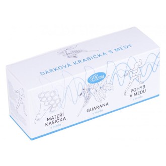 Pleva medy - materská kašička, guarana a pohyb v mede - 3 x 170 g