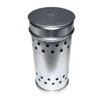 Lampa na vysierovanie pre sírne knôty - pozink 20,5 cm