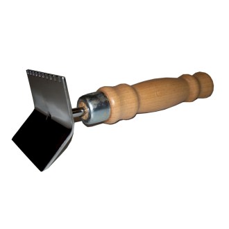 Škrabka na čistenie materských mriežok - nerez