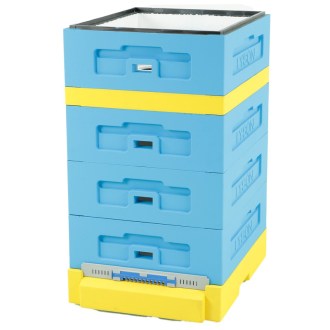 Úľ Dadant Blatt 1/2 s vysokým dnom Lysón R10