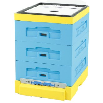 Úľ Dadant Blatt 1/2 s vysokým dnom Lysón R10