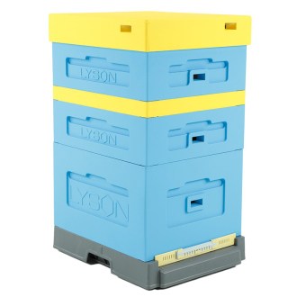 Polystyrénový úľ Dadant Blatt - vysoké plastové Varroa dno - Lysón 10 R.