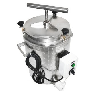 Varák na vosk s lisom 35l - elektrický 230 V