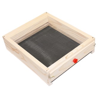 Celozasieťované varroa dno - nerez - Langstroth - 10 r.