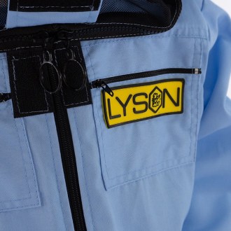 Včelárska kombinéza s klobúkom - modrá - Lysón, veľ.: S-XXXL