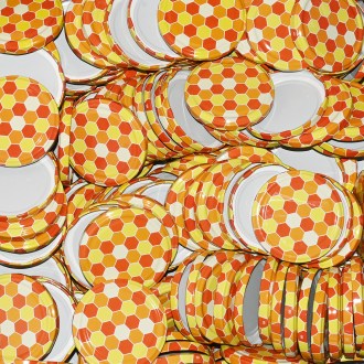 Viečko na pohár TO 82 - farebná plástov - 700 ks - celá krabica