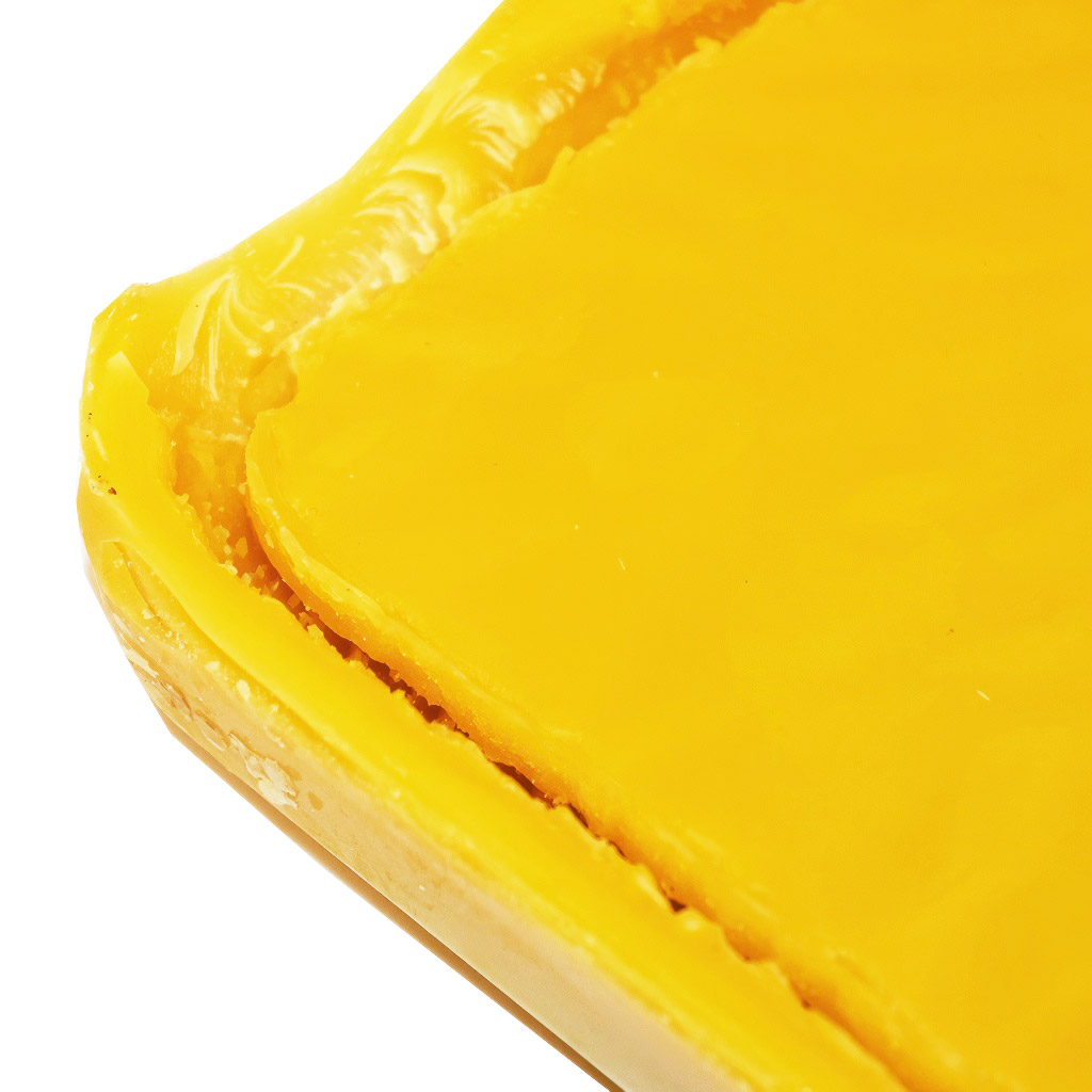 Surový včelí vosk v bloku - 1 kg - na výrobu sviečok