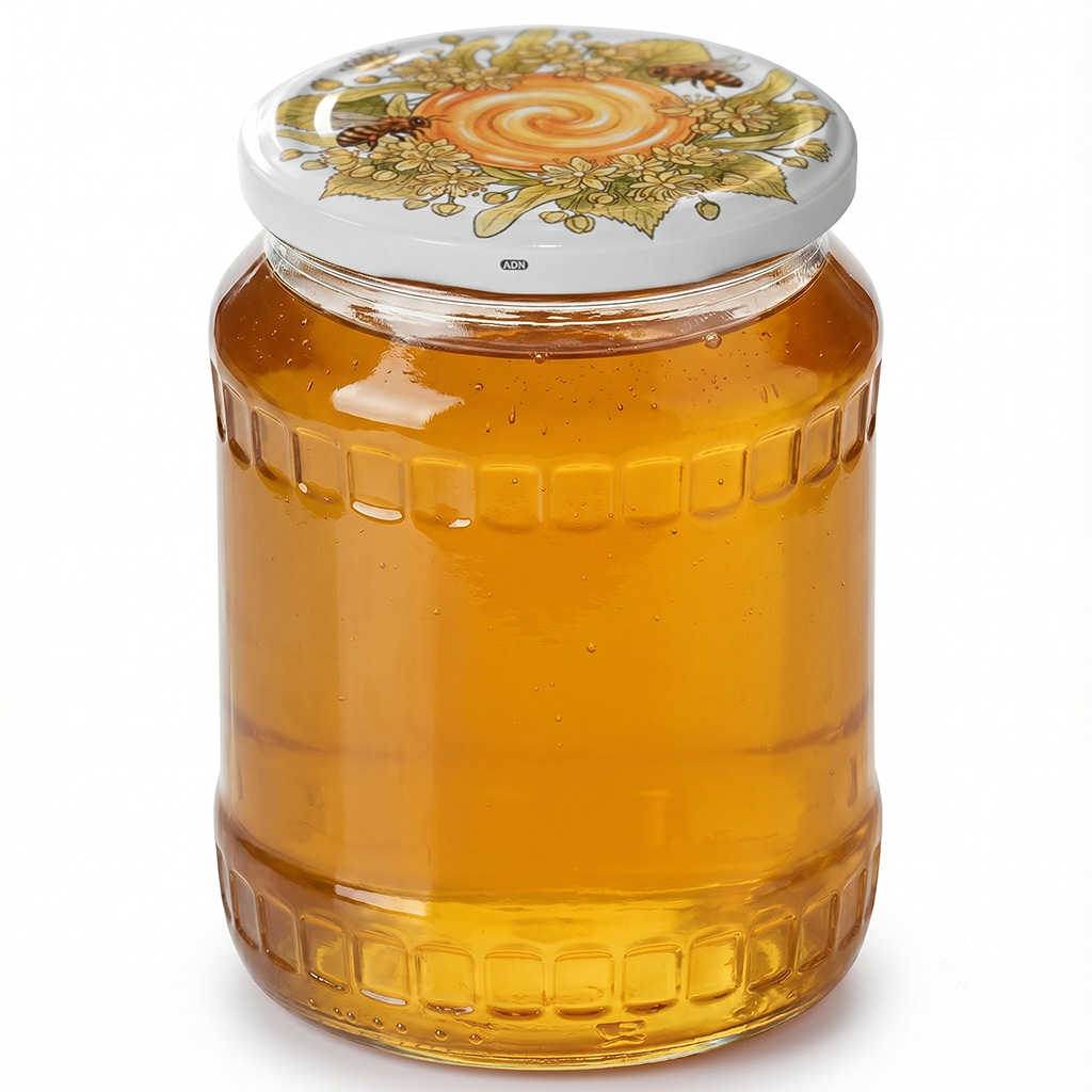 Viečko na pohár TO 82 - Včely, lipa a med 700 ks - celá krabica - HOJ1