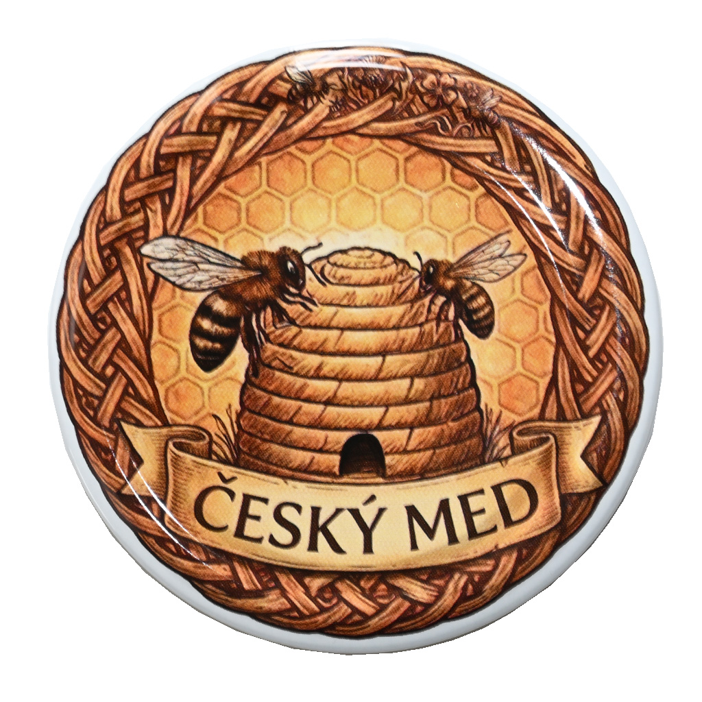 Viečko na pohár TO 82 - Český med a úľ - HOJ3